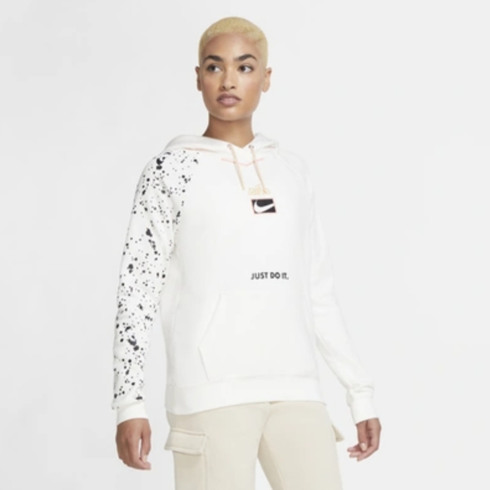 Nike Women's essential Pullover Hoodie Splatter Paint Size XL
